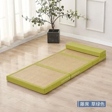 내마모성 접이식 매트 편안한 스폰지 사계절 기숙사 매트리스, 90x200x5cm, Green