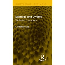 (영문도서)Marriage and Divorce: The English Point of View Hardcover, Routledge, 9781041353171