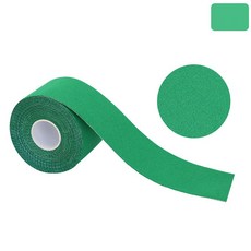 스포츠 테이프 테이핑 키네시올로지 근육 무릎 손목 발목 무릎, 그린