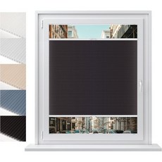 컨셉 블라인드® 맞춤형 허니콤 접이식 블라인드 - 드릴링이 가능한 상하 조절 셰이드 - 반투명 - 폭 30-170cm 높이 20-240cm -