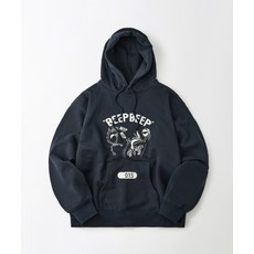 아웃스탠딩 [LOONEY TUNES] HOOD SWEATBEEP BEEP_NAVY 381953