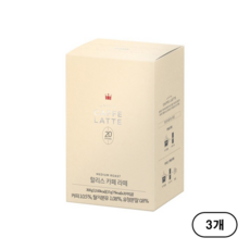할리스 카페라떼, 15g, 20개입, 3개
