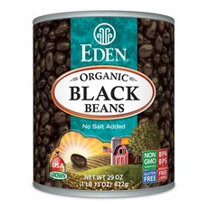 Organic Black Beans -- 29 oz, 1개