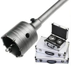 總盛工具 牆壁開孔器 水泥牆開孔 空調開孔 水管開孔 30-100mm 混凝土電錘鑽 洗洞, 1套