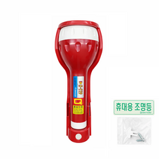 토탈소방안전 신영 휴대용비상조명등 Q인증 20분용 SY-S119 건전지포함, 적색, 1개