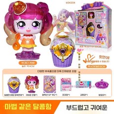어린이 초등학생 선물 귀여운 캐릭터 캐치 핑핑이 장난감 인형 세트, 말랑핑 시즌4, 1개