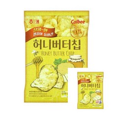 허니 버터칩 60g 회사간식 과자, 1개