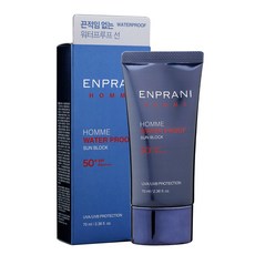 엔프라니 옴므 선블록 70ml 썬크림 선크림 남자선블럭, 1개
