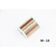 DIY路亞竿彩色金屬線綁導環用線 多色純色路亞竿筏竿海竿釣竿改裝線, 1個, M--16