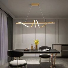 6인용 식탁등 카페 펜던트 원목 백색광 월넛 우드 주방, I. 120cm 롱 흰색+골드