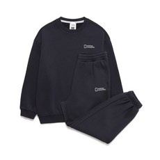 내셔널지오그래픽 키즈 K244UPB910 맨투맨팬츠 SET 기모 NAVY 363255