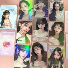 臺灣出貨 張元英小卡 張員瑛IVE週邊 自印拍立得鐳射LOMO卡 照片卡 專輯卡 書籤, 1個, 【張元英】5.6*8.6,【雙面-鐳射小卡50張】不要卡膜