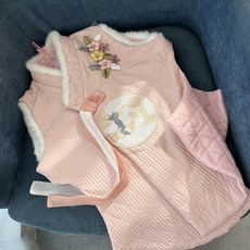 털배자 조끼 누빔 한복 꽃자수 겨울 촬영 돌잔치