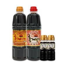 홍게맛장 레드 900ml + 골드 900ml + 다시마간장 100ml *2개, 1개