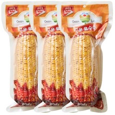 그린라이프 간편하게 즐겨먹는 숯불에 구운옥수수 싱글콘 300G, 3개