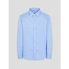 빈폴 FW25남녀공용 플레인 솔리드 셔츠 - 스카이 블루 BC5864C15Q_LL 459759