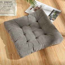 특대형방석 55cm 65cm 두꺼운방석 등받이 의자 쇼파 절방석 기도방석 큰방석, 그레이