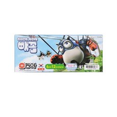 동아 빼꼼 그림물감 6ml, 12색