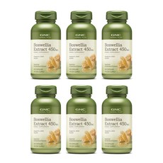 GNC 보스웰리아 추출물 450mg 캡슐, 100정, 6개