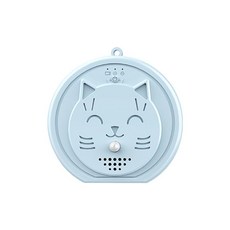 智能寵物淨味器，貓砂盆除臭神器，智能除臭，空氣清淨，有效去除貓尿味、貓屎味，保持環境清新, 水藍色, 1個