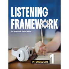Listening Framework Intermediate 1, Listening Framework Intermed.., Avery Schwartz(저), Compass Publishing