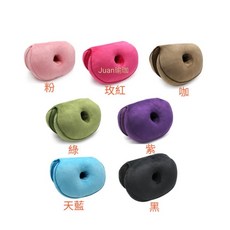 瑜珈美臀墊乳膠升級款提臀墊/枕墊/靠背墊，人體工學設計，舒緩久坐壓力，透氣材質，保持乾爽舒適, 咖