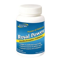 North American Herb&Spice 蜂王漿膳食補充劑, 90顆, 1罐