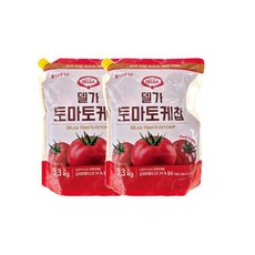 델가 토마토케찹, 2개, 3.3kg