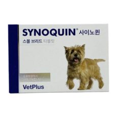 벳플러스 강아지 사이노퀸 스몰 브리드 소형견 정타입 관절 영양제 타블렛 정품보장, 30정, 뼈/관절강화, 1개