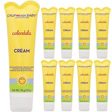 CALIFORNIA BABY 加州寶寶 孩童臉部身體用金盞花乳霜, 9條, 51g