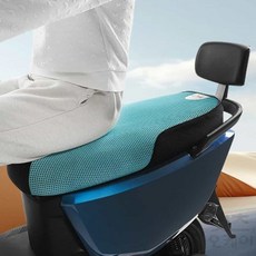 2ndok 오토바이 시트커버 커버쿠션, 2XL 블랙