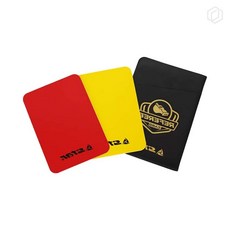 [하루셀렉] 축구경고카드 뉴 수첩형 심판카드 SA212