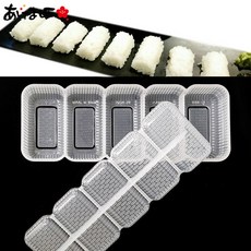 일본 사나다 초밥틀 5구 L-858 (김밥 스시몰드 스시틀 도시락 주먹밥틀, 1개