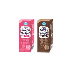 동원 덴마크 190ml 소화가 잘되는 우유로 만든 딸기12팩+초코12팩/무료배송, 24개