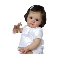 실리콘 리본돌 베이비돌 60cm 촬영용 인형 애착 리얼 모형, 60cm 천몸, A