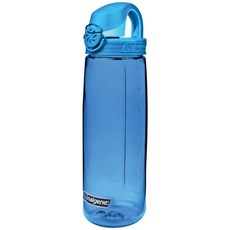 Nalgene 서스테인 트라이탄 온 더 플라이 물병 슬레이트 블루와 빙하 22온즈, Nalgene 서스테인 트라이탄 온 더 플라이 물병 슬