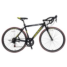 SPORTONE U10 PLUS 14速SHIMANO微轉變把 彎把鋁合金公路車 青少年第一台入門公路跑車, 1個, 黑綠黃, 藍色/黑色