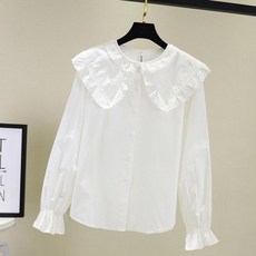 레이스케이프카라bl 연주회 단체 초등 셔츠 여아 합창 블라우스 아동 블라우스 주니어