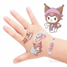 로랑마켓 캐릭터 타투스티커 손가락타투 라인타투 일회용타투