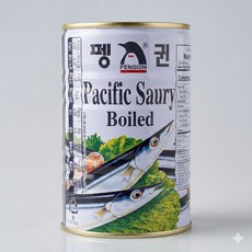 펭귄 꽁치 통조림 400g 수산물 캔 반찬 캠핑 비상식량 캠핑요리