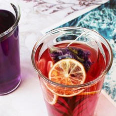 허브라 블루멜로우 삼각티백 허브차 당아욱 꽃 잎차 허브티, 400mg, 40개입, 1개