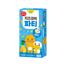 (서울우유) 치즈큐빅파티 플레인 87g, 3개