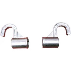 內徑管用掛勾 - 適用管周長7.9-8.1cm 堅固耐用 安裝便捷, W5-19:內徑19mm, 4個