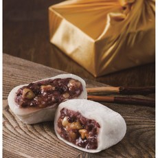 명미당 왕호두 복찹쌀떡 (국산팥), 95g, 12개