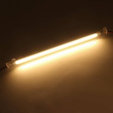 220V LED 조명 2835 높은 밝은 72LED 30 40 50CM 알루미늄 튜브 엄밀한 스트립 캐비닛 아래 부엌, Warm White 3000K, 10PCS 40CM