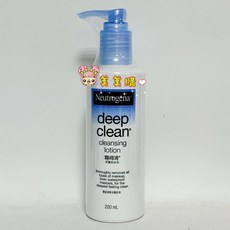 Neutrogena 露得清 深層卸妝乳 200ml, 1個, 數量下標6瓶或以上-有封膜(每瓶單價),單筆訂單滿200元才出貨(不含運費)