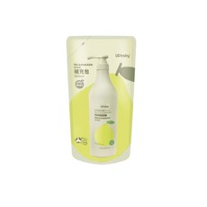 優生 植淨清新西柚奶瓶清潔劑補充包 綠色潔淨 植萃首選, 1個, 補充包 900ml