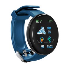 블루투스 스마트 시계 추적기 모니터 디지털 알림 SMARTWATCH 남성 스포츠 여성, blue