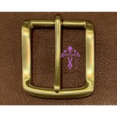 安提帕斯手工皮革--銅製4061皮帶頭(40mm), 古銀色, 1個