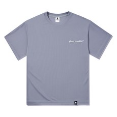 고스트리퍼블릭 에어 그로우 레터링 반팔티 GT-330
